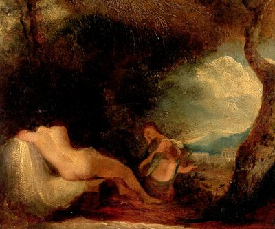 Tema clásico (Venus, Cupido y Psique) de William Edward Frost